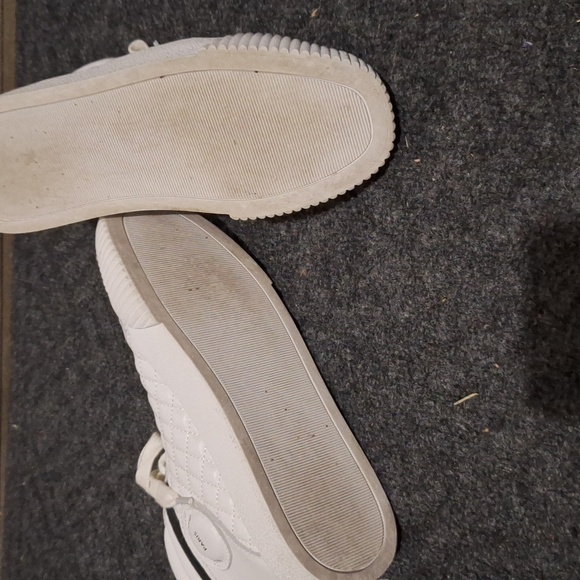 Karl Langerfeld Paris 7M Lace-up white hi tops - Picture 6 of 6